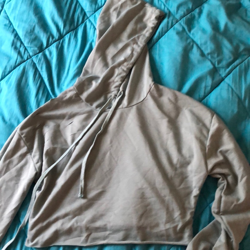 Cropped hoodie